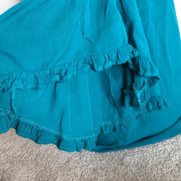 Flying tomatoe-Teal-floral Tunic-M - Picture 5 of 13